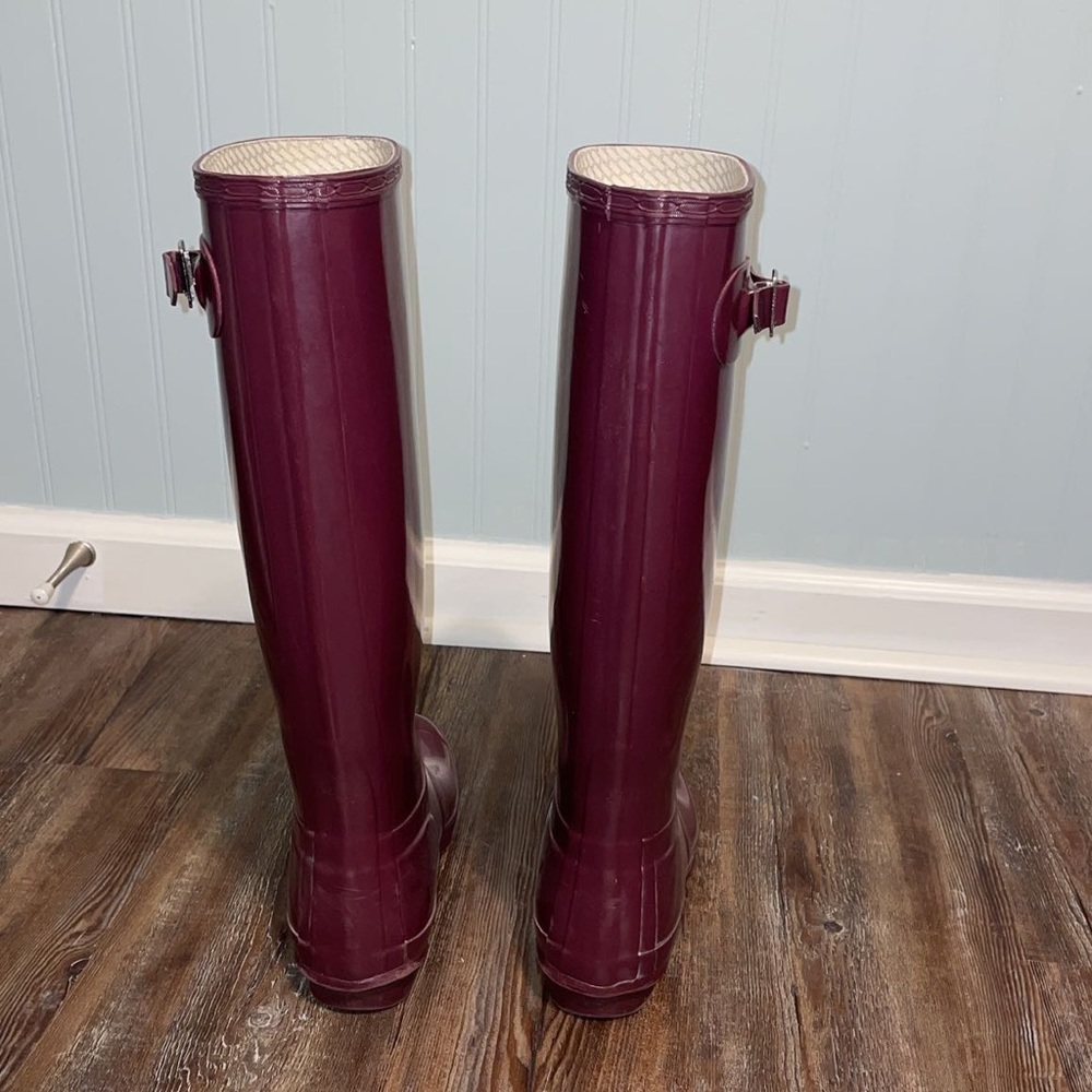 Hunter rain boots
